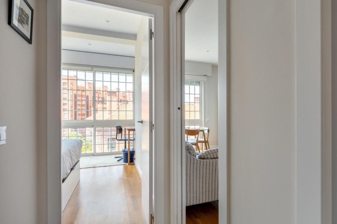 Bright With Views - 2Bd 1Bth- Av America Madrid Kültér fotó